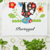 Portugiesisches Rooster Handtuch (Gefaltet)