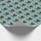 Portugiesisches Rooster Heilige Bauble Geschenkpapier (Ecke)