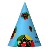 Portugiesisches Rooster mit Geschenken Partyhütchen (Links)