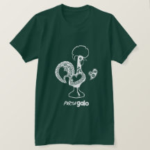 Portugiesisches Rooster Moderne Silhouette