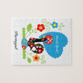 Portugiesisches Rooster Puzzle (Horizontal)