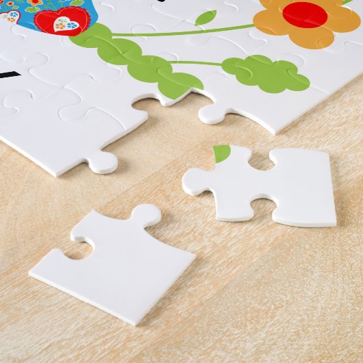 Portugiesisches Rooster Puzzle (Seite)