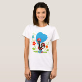 Portugiesisches Rooster T-Shirt (Vorne ganz)