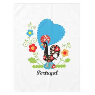 Portugiesisches Rooster Tischdecke