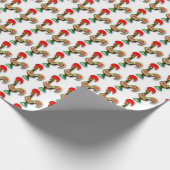 Portugiesisches Rooster-Wrapping-Papier Geschenkpapier (Ecke)