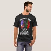 Portugiesisches Roots-Geborenes American-Tshirt T-Shirt (Vorne ganz)
