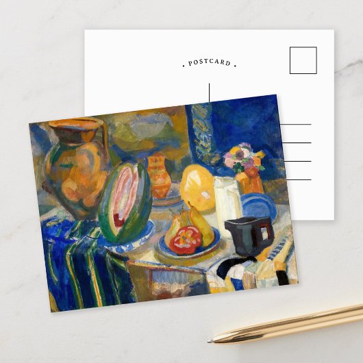 Portugiesisches Stillleben | Robert Delaunay Postkarte