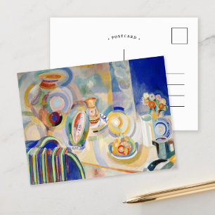 Portugiesisches Stillleben   Robert Delaunay Postkarte