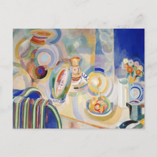 Portugiesisches Stillleben | Robert Delaunay Postkarte (Vorderseite)