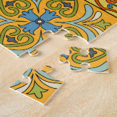 Portugiesisches Talavera-Fliesendesign Puzzle (Seite)