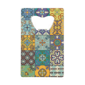 Portugiesisches Talavera Tile Design Geldbeutel Flaschenöffner (Rückseite)