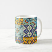 Portugiesisches Talavera Tile Design Kaffeetasse (VorderseiteRechts)