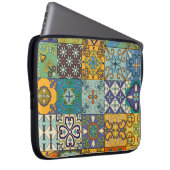 Portugiesisches Talavera Tile Design Laptopschutzhülle (Vorne Rechts)
