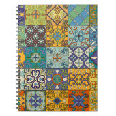 Portugiesisches Talavera Tile Design Notizblock (Vorderseite)
