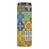 Portugiesisches Talavera Tile Design Thermosbecher (Rückseite)