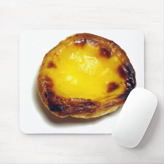 Portugiesisches Vanillepuddingtörtchen Mousepad (Mit Mouse)
