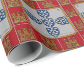 Portugiesisches Verpackungspapier Geschenkpapier (Rolleneckpunkt)