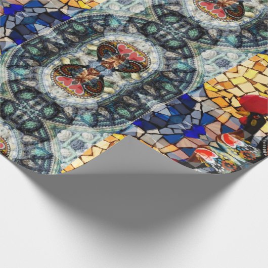 Portugiesisches Verpackungspapier Geschenkpapier (Ecke)