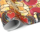 Portugiesisches Verpackungspapier Geschenkpapier (Rolleneckpunkt)