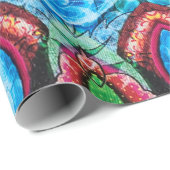 Portugiesisches Verpackungspapier Geschenkpapier (Rolleneckpunkt)