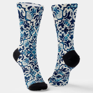 Portugiesisches Vintages Kachel Socken