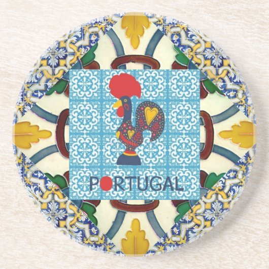 Português Design Getränkeuntersetzer (Vorne)