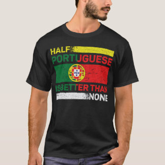 Português Portugal Flag Portugal Fußball Portugies T-Shirt