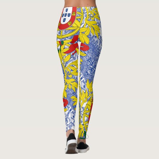 Portuguese art leggings (Rückseite)