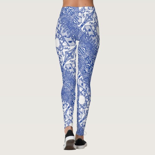 Portuguese art leggings (Rückseite)