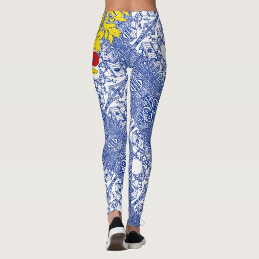 Portuguese art leggings (Rückseite)