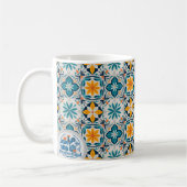 Portuguese Azulejo Mug – Traditional Tile Pattern  Kaffeetasse (Links)