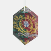 Portuguese designs ceramic ornament aus glas (Vorderseite Links)