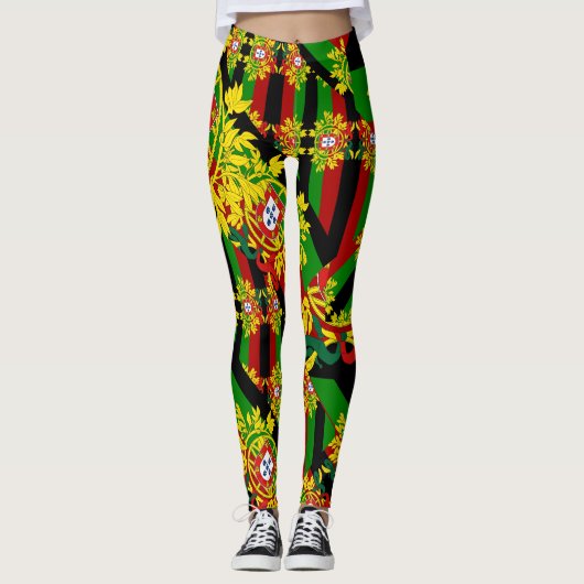 Portuguese designs leggings (Vorderseite)