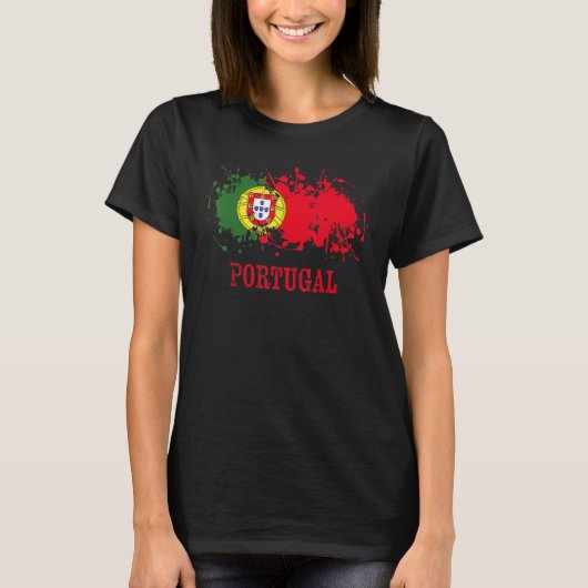 Portuguese enthusiasts for Portugal and Portugal T-Shirt (Vorderseite)