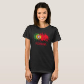 Portuguese enthusiasts for Portugal and Portugal T-Shirt (Vorne ganz)
