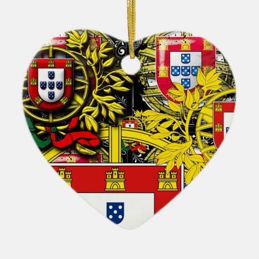 Portuguese folk art ceramic ornament (Vorne)