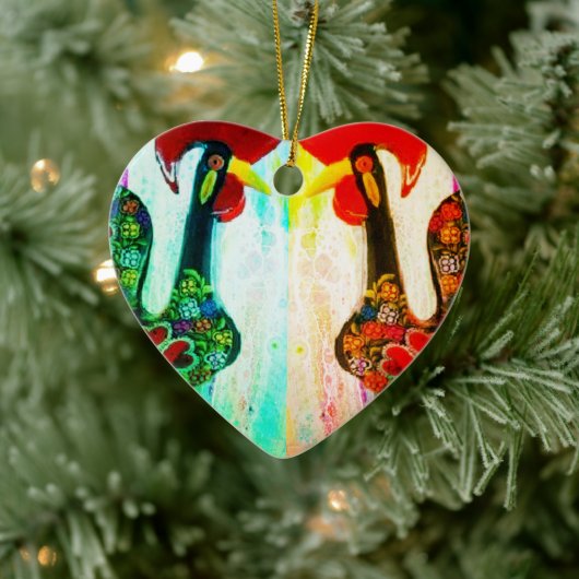 Portuguese folk art keramik ornament (Baum)