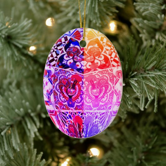 Portuguese folk art keramik ornament (Baum)