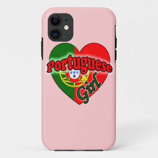 Portuguese Girl Case-Mate iPhone Hülle (Rückseite)