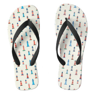 Portuguese Lighthouse Flip Flops | Coastal Portuga Badesandalen