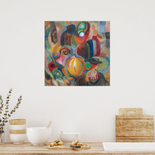 Portuguese Market   Sonia Delaunay-Terk   Poster