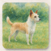 Portuguese Podengo Getränkeuntersetzer (Vorderseite)