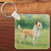 Portuguese Podengo Schlüsselanhänger (Vorderseite)