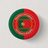 Portuguese Republic Button (Vorderseite)