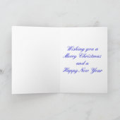 Portuguese Santa Christmas Card Feiertagskarte (Innenseite)