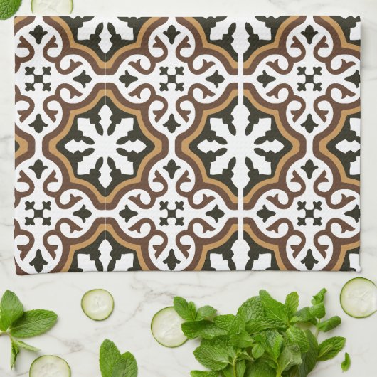 Portuguese tiles 3 geschirrtuch (Gefaltet)