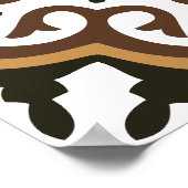 Portuguese tiles 3 poster (Ecke)