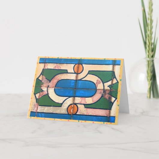Portuguese tiles karte (Vorderseite)