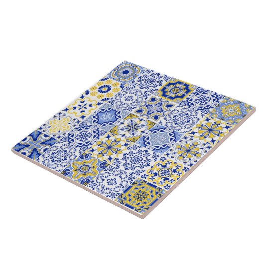 Portuguese Tiles Pattern Ceramic Tile  Fliese (Seite)