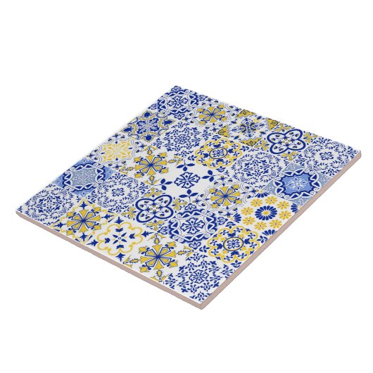 Portuguese Tiles Pattern Ceramic Tile  Fliese (Seite)